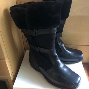 NWT Hoopoe warm winter boots with faux fur, size 8.5 and 9.5 W(2E), $85